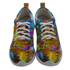 Apo Flower Power  Women Athletic Shoes by WolfepawFractals