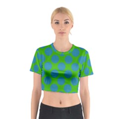 Polka Dots Two Times 6 Cotton Crop Top by impacteesstreetwearten