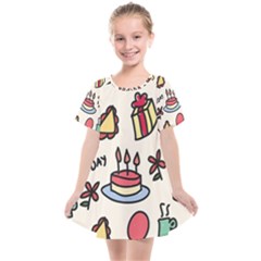 Kids Birthday Kids  Smock Dress by Vaneshart