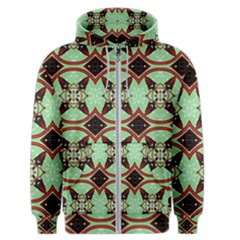 Christmas Pattern Men s Zipper Hoodie by Vaneshart