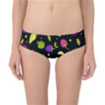 Vector Seamless Summer Fruits Pattern Colorful Cartoon Background Classic Bikini Bottoms