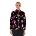 Vector Seamless Summer Fruits Pattern Colorful Cartoon Background Winter Jacket