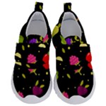 Vector Seamless Summer Fruits Pattern Colorful Cartoon Background Kids  Velcro No Lace Shoes