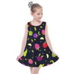 Vector Seamless Summer Fruits Pattern Colorful Cartoon Background Kids  Summer Dress