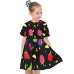 Vector Seamless Summer Fruits Pattern Colorful Cartoon Background Kids  Sailor Dress