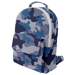 Military Seamless Pattern Flap Pocket Backpack (small) by Vaneshart