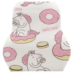 Unicorn Seamless Pattern Background Vector (1) Car Seat Back Cushion  by Sobalvarro