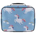 Unicorn Seamless Pattern Background Vector (2) Full Print Lunch Bag View2