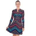 Ethnic  Long Sleeve Panel Dress View1