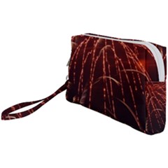 Fireworks Red Orange Yellow Wristlet Pouch Bag (small) by Bajindul