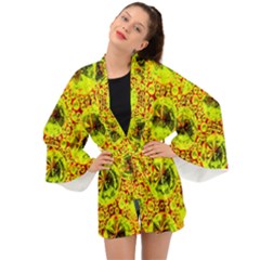 Cut Glass Beads Long Sleeve Kimono by essentialimage