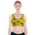 Cut Glass Beads Sports Bra With Pocket View1