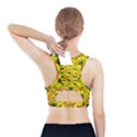 Cut Glass Beads Sports Bra With Pocket View2