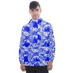 Cut Glass Beads Men s Front Pocket Pullover Windbreaker by essentialimage