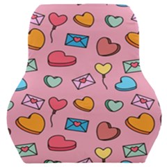 Candy Pattern Car Seat Back Cushion  by Sobalvarro