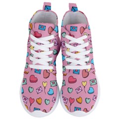 Candy Pattern Women s Lightweight High Top Sneakers by Sobalvarro