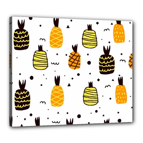 Pineapples Canvas 24  X 20  (stretched) by Sobalvarro
