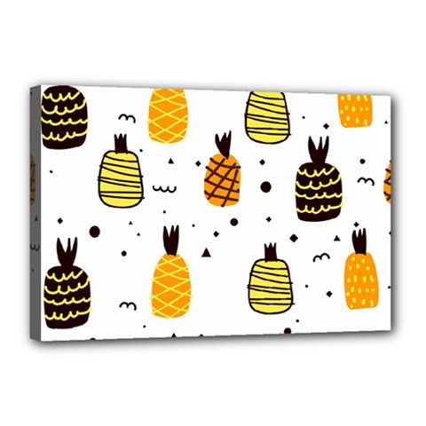 Pineapples Canvas 18  X 12  (stretched) by Sobalvarro