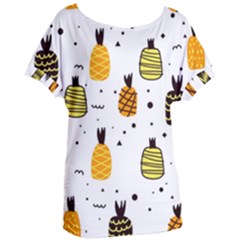 Pineapples Women s Oversized Tee by Sobalvarro