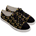 Abstract Pattern Men s Low Top Canvas Sneakers View3