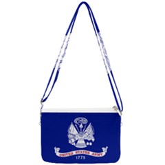 Field Flag Of United States Department Of Army Double Gusset Crossbody Bag by abbeyz71