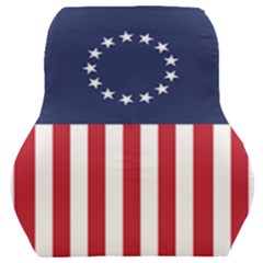 Betsy Ross Flag Usa America United States 1777 Thirteen Colonies Vertical Car Seat Back Cushion  by snek