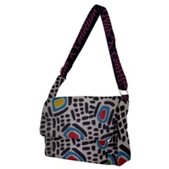 Edm By Traci K Full Print Messenger Bag (m) by tracikcollection