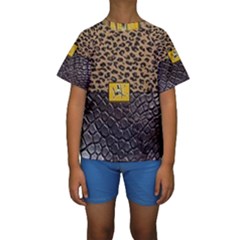 Cougar By Traci K Kids  Short Sleeve Swimwear