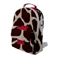Giraffe By Traci K Flap Pocket Backpack (large) by tracikcollection