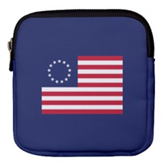 Betsy Ross Flag Usa America United States 1777 Thirteen Colonies Maga  Mini Square Pouch by snek