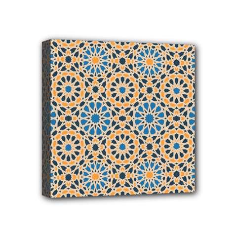 Motif Mini Canvas 4  X 4  (stretched) by Sobalvarro