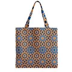 Motif Zipper Grocery Tote Bag by Sobalvarro