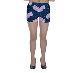 Dunkaroos Funfetti Print Dark Blue 1 Skinny Shorts