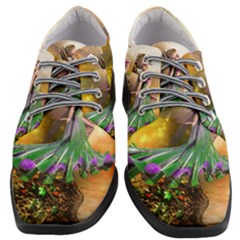 Cute Flying Fairy In The Night Women Heeled Oxford Shoes by FantasyWorld7