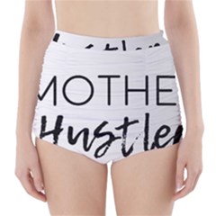 Mother Hustler High-waisted Bikini Bottoms by Amoreluxe
