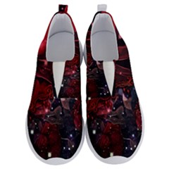 Beautiful Red Roses No Lace Lightweight Shoes by FantasyWorld7