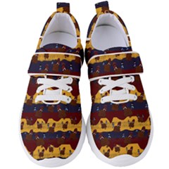 Turkey Pattern Women s Velcro Strap Shoes by bloomingvinedesign