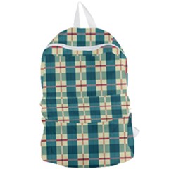 Pattern Texture Plaid Grey Foldable Lightweight Backpack by Mariart