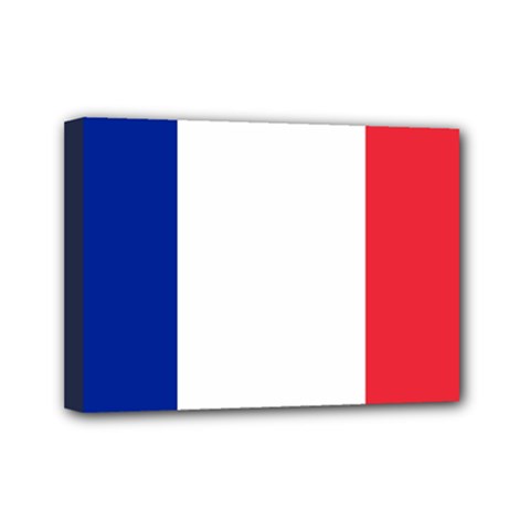 Flag Of France Mini Canvas 7  X 5  (stretched) by abbeyz71