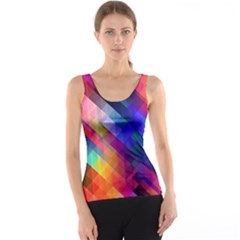 Abstract Background Colorful Pattern Tank Top by HermanTelo