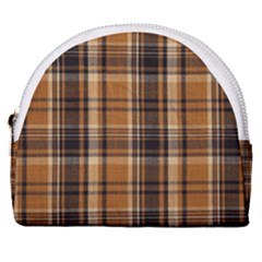 Tartan Design Horseshoe Style Canvas Pouch by impacteesstreetwearfour