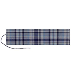 Tartan Design 2 Roll Up Canvas Pencil Holder (l) by impacteesstreetwearfour