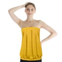 Background Polka Yellow Strapless Top View1