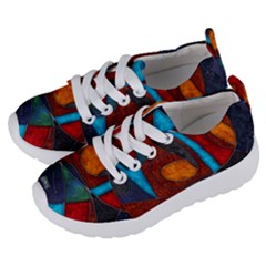 Abstract With Heart Kids  Lightweight Sports Shoes by bloomingvinedesign