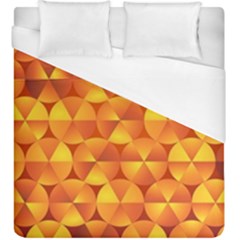Background Triangle Circle Abstract Duvet Cover (king Size) by HermanTelo