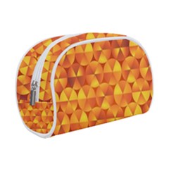 Background Triangle Circle Abstract Makeup Case (small)