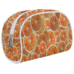 Oranges Background Texture Pattern Makeup Case (medium)