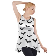 Bats Pattern Side Drop Tank Tunic by Sobalvarro