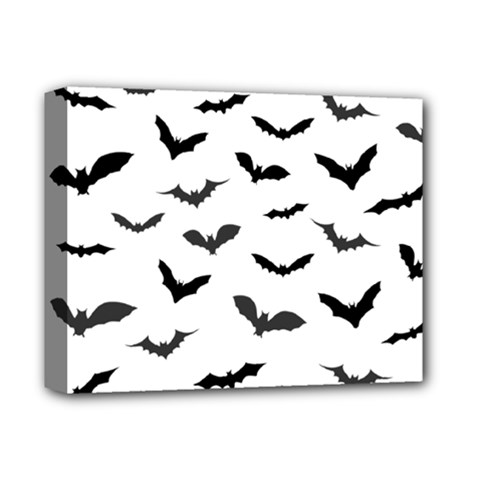 Bats Pattern Deluxe Canvas 14  X 11  (stretched) by Sobalvarro