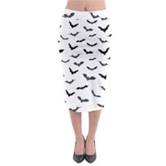 Bats Pattern Midi Pencil Skirt by Sobalvarro